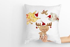Christmas animals clipart, Winter animals clipart, Animals Product Image 3
