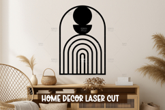 Mid Century Wall Art Laser Cut File for Home Decor Product Image 1
