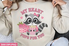 My heart pops for you PNG, Sweet Valentines PNG Product Image 2