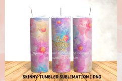 Best mom ever Skinny Tumbler Sublimation Product Image 2