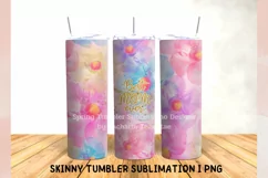 Best mom ever Skinny Tumbler Sublimation Product Image 2