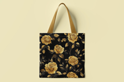 Vintage Yellow Roses Digital Paper Product Image 2