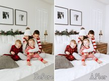 6 Holiday Lightroom presets, Home, Family, Christmas presets Product Image 4