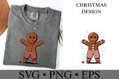 Christmas Gingerbread Svg | Christmas svg | Shirt Svg Product Image 1