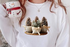 Cozy Winter Sublimation Clipart, Christmas Clipart Product Image 2
