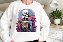 Skeleton Witch Tarot Card Clipart Product Image 2