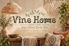 Paduloki : The Playful Ethnic Swirly Font You'll Love Product Image 2