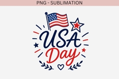 USA Day PNG Clipart | Patriotic 4th of July Sublimation Product Image 2