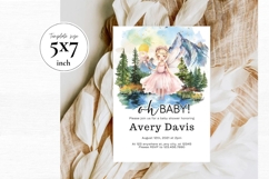 Baby Shower Invitation Template 208 Product Image 1