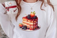 Christmas Dessert Clipart Sublimation , Christmas PNG Product Image 2