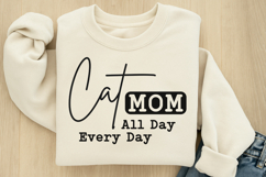 Cat Mom SVG Product Image 1