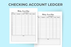Account Ledger Notebook KDP Interior Product Image 2