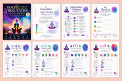 Solfeggio Frequencies Healing Workbook Kdp interiors Product Image 2
