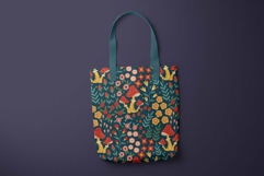 Woodland Mushroom Seamless Pattern Product Image 2