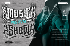 Heavytal - Heavy Metal Font Product Image 2