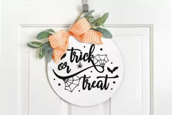 Trick or treat svg, Halloween svg, Trick or treat sign Product Image 2