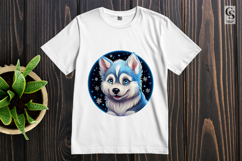Husky Dog Clipart Sublimation PNG Product Image 2
