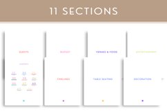 Colour Party Planner Sans Serif Letter Product Image 2