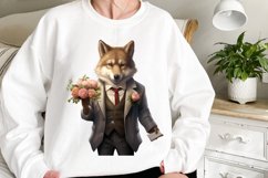 Romantic Gentleman Animal Sublimation Product Image 2