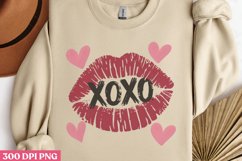 Xoxo PNG, Valentines Day Sublimation PNG Product Image 1