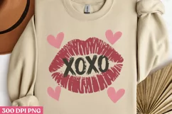 Xoxo PNG, Valentines Day Sublimation PNG Product Image 1