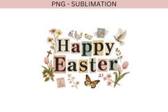 Happy Easter png design for T-shirts Product Image 2