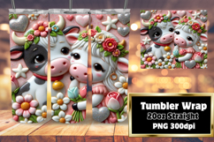 DYNAMIC 20oz Tumbler Template for Personalization , Sweet An Product Image 1