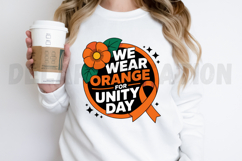 We wear orange for unity day PNG Design Product Image 2