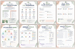 2027 Focus &amp; Flow Workbook Product Image 2