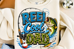 Reel Cool Dad Fishing Png Product Image 1