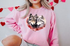 Valentines Day Animal Couple Clipart, Valentine Couple Product Image 2