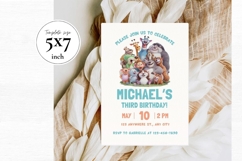 Baby Shower Invitation Template 108 Product Image 2