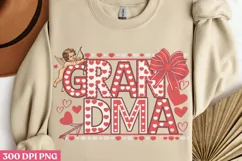 Grandma PNG, Valentine Mama Coquette PNG Product Image 3