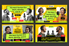 Yellow Green Podcast YouTube Thumbnail Product Image 2