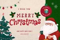 Jolly Christmas is a Christmas font Product Image 2