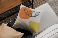 Abstract Minimal Wave Art Embroidery Design Product Image 2