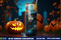 Halloween Tumbler Sublimation Wraps, Tumbler Halloween Product Image 2