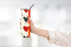 Heart Pattern Tumbler Warp Design Product Image 2