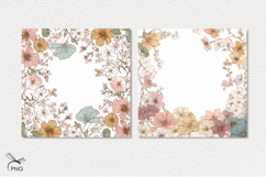 Summer flowers digital paper Product Image 2