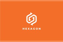 Hexagon Arrows logo design vector template Product Image 2