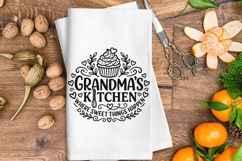 Grandma Kitchen Where Sweet Things Happen Svg, Farmhouse Svg Product Image 3