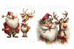 Christmas, Ephemera, Shabby Chic , PNG, Clipart Product Image 2