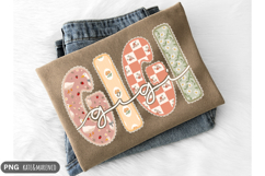 Vintage Gigi Goose PNG | Gigi Floral Design | Gigi PNG Product Image 1