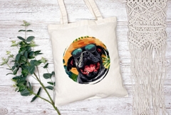 Cane Corso Dog Illustration, Summer Cane Corso Dog PNG Product Image 2
