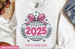 2025 Happy new year PNG, Happy New Year Sublimation PNG Product Image 1