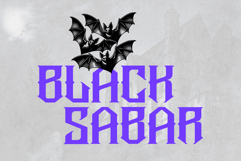 Blackletter Logo Serif - Metal Mesar Product Image 2