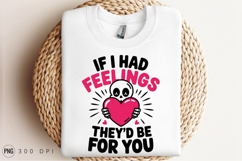 Skull Holding Heart Valentines Day Graphic PNG Product Image 3