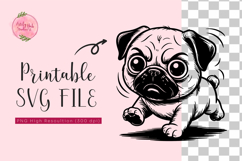 Funny Dog SVG Bundle, Cartoon Puppy Quotes, Dog sayings svg Product Image 2