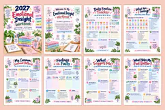2027 Emotional Insight Workbook Kdp interiors Product Image 2