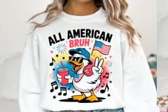 All American Bruh svg | Svg Files for Cricut | Shirt Svg Product Image 1